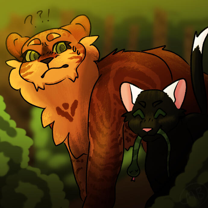 Lunapaw's First Hunt