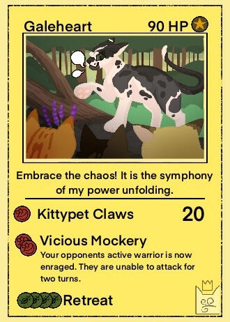 Galeheart Game Card